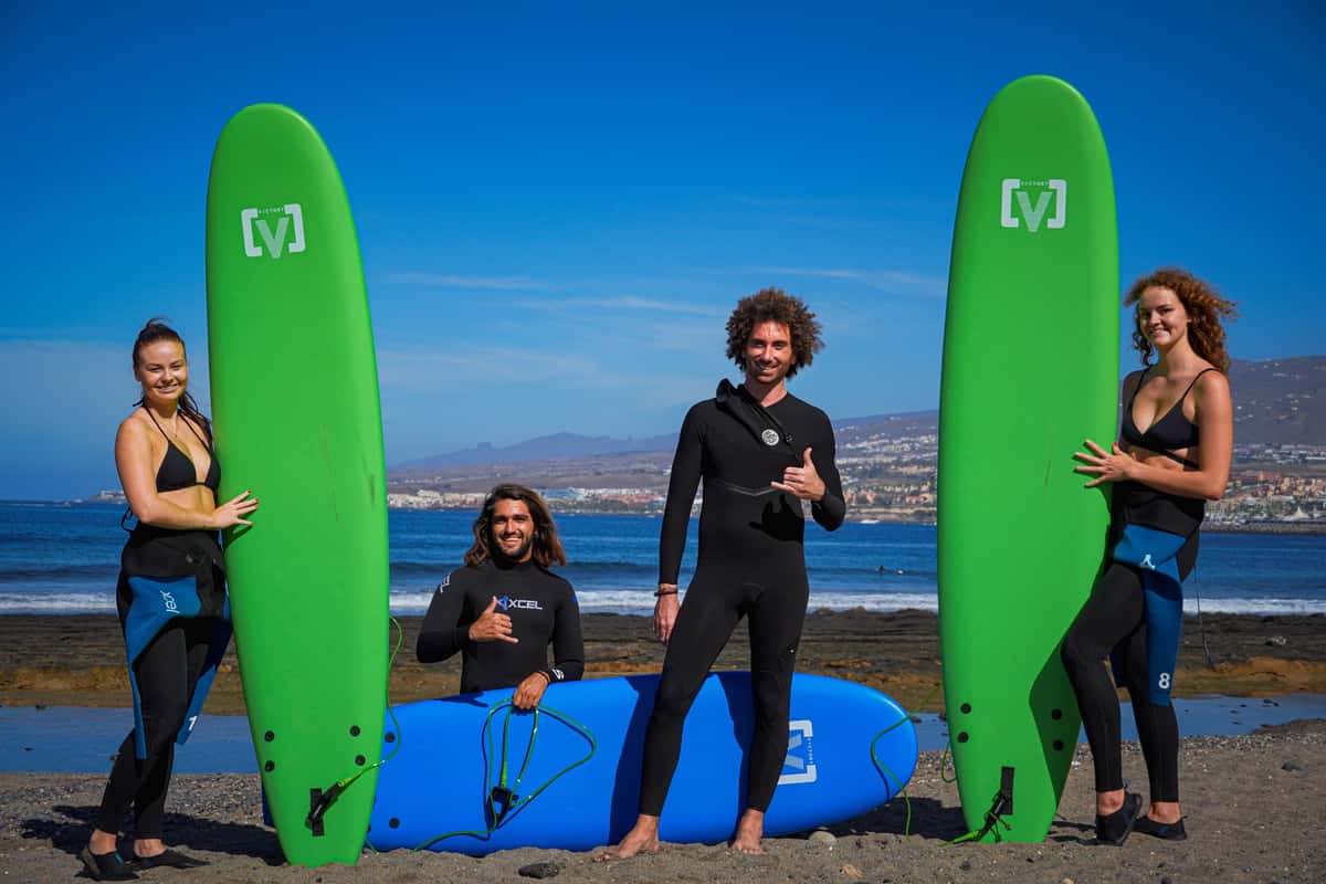 Tenerife / Playa de las Americas Surf lessons for all levels