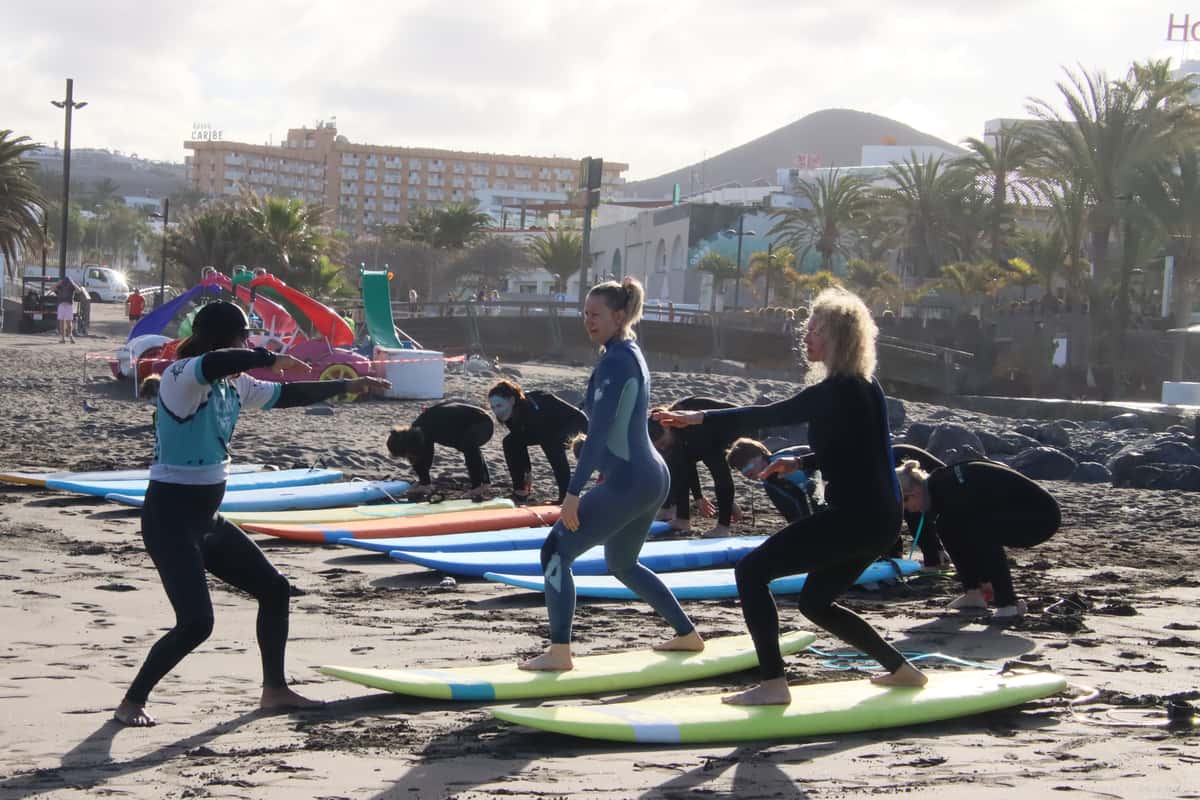 Playa de Las Americas: Surfing Group Lesson